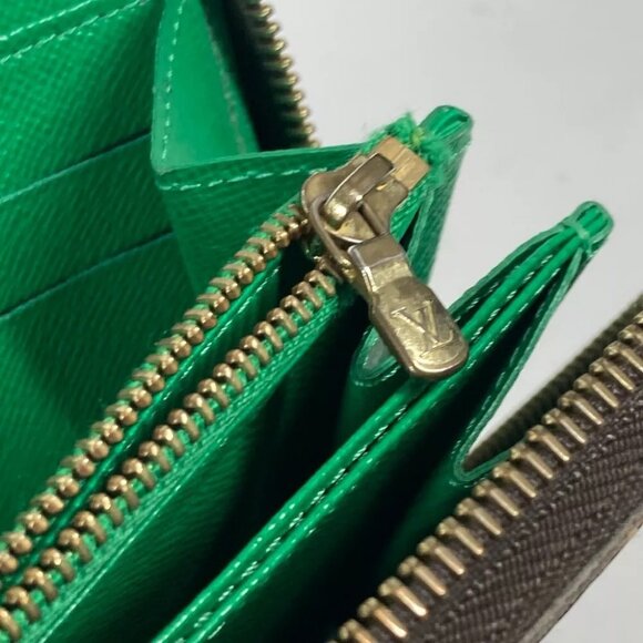 LOUIS VUITTON M60451 Monogram Pumpkin Dot by Yayoi Kusama Zippy Wallet - Picture 13 of 16